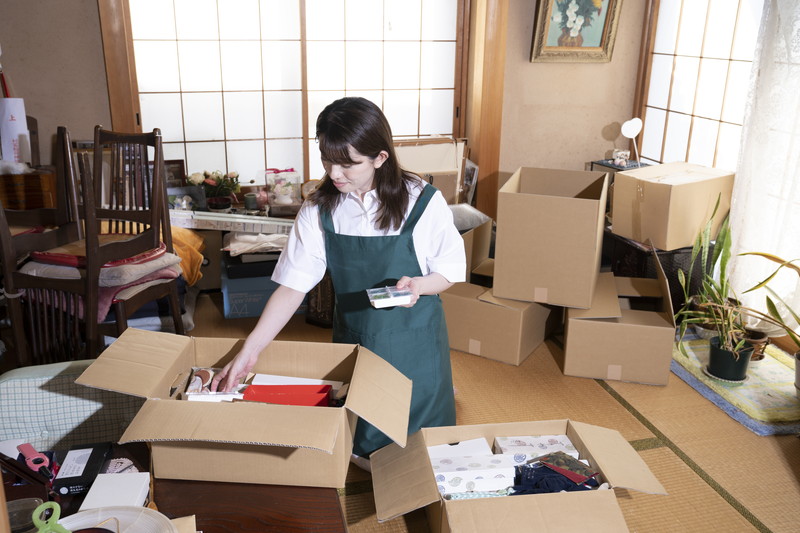 自治体が指定している日に収集